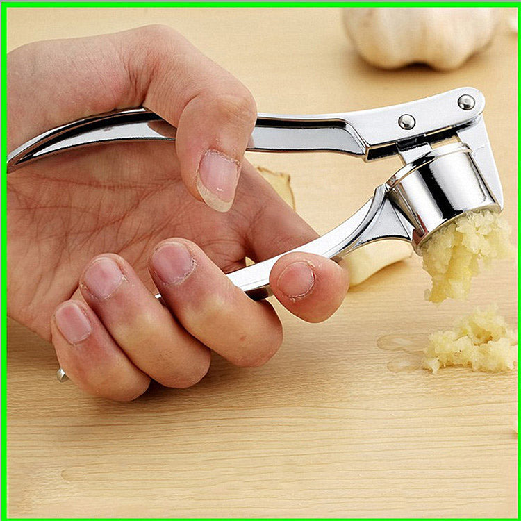 4-in-1 Stainless Steel Manual Garlic Press