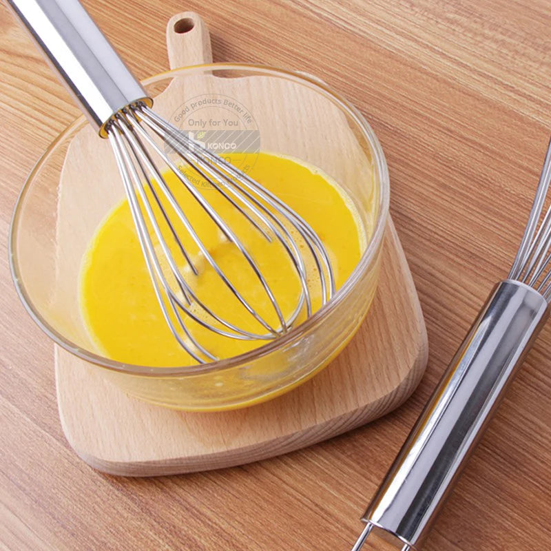 Stainless Steel Hand Whisk & Egg Frother